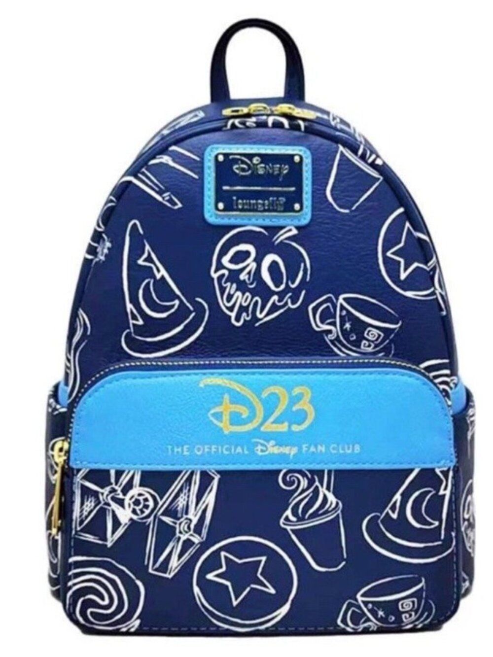 Disney Employee Center DEC D23 Gold Member Exclusive Loungefly Mini Backpack NWT
